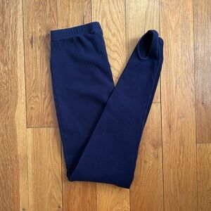 Vintage Jones New York Sport Stirrup Leggings in Navy, Size S